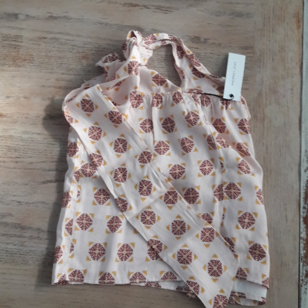Sincerely Jules Nala halter twist tie neck top - Picture 8 of 8